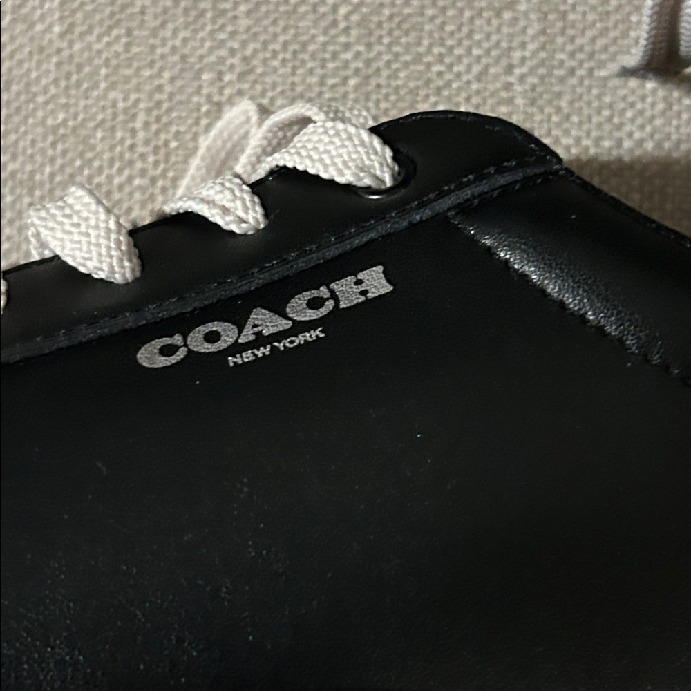 Coach Black and White Womens sneakers - Picture 2 of 8